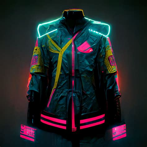 cyberpunk adidas jacket